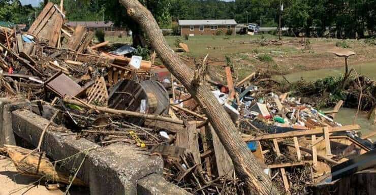 alluvione in Tennessee