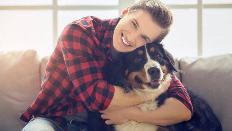 cane e ragazzo