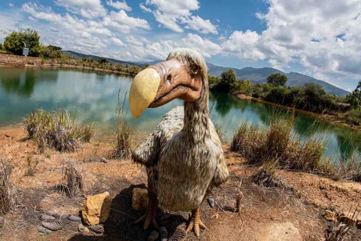 Uccello del Madagascar nella Riserva Naturale